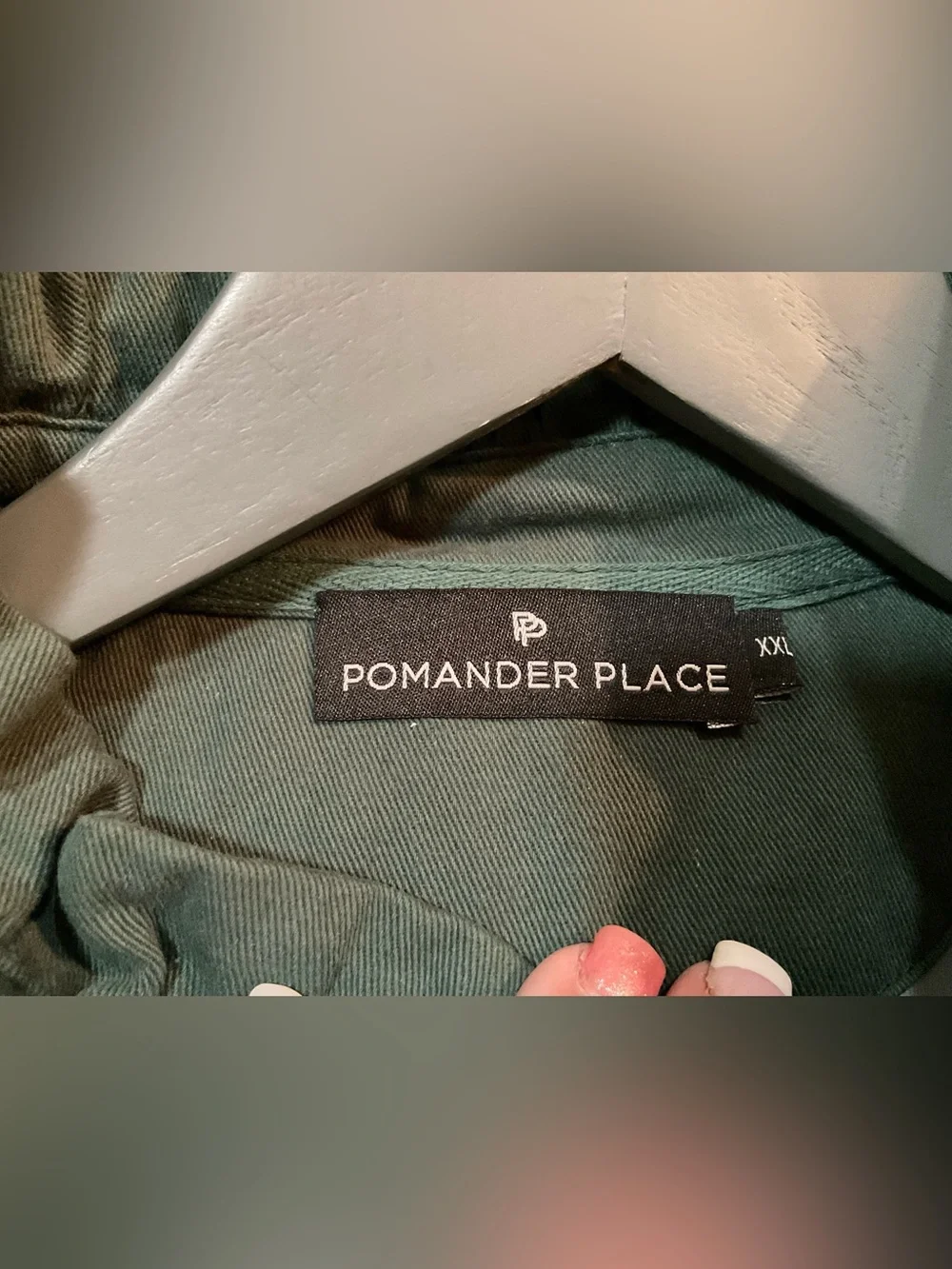 Pomander Place Charlotte Terry Ruffle-Collar Shirt Dress Tuckernook